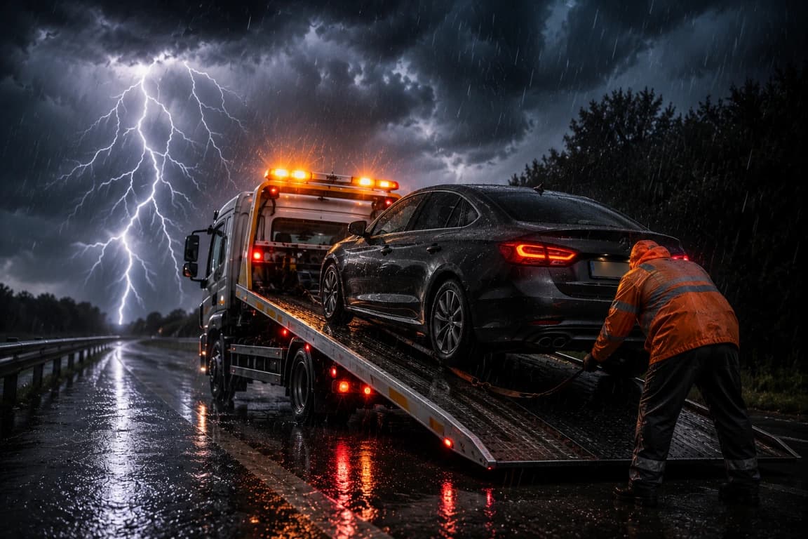 24/7 Emergency Car Recovery Dubai